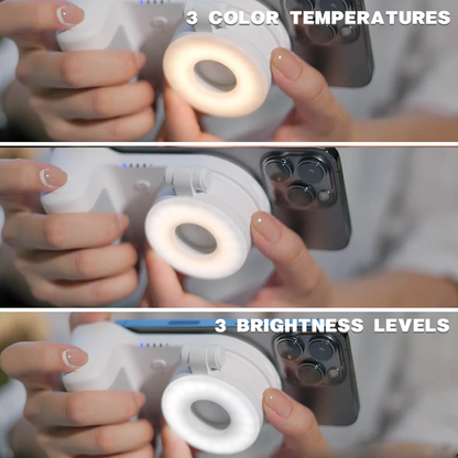ClipGlow™ 3in1 Magnetic Phone Light