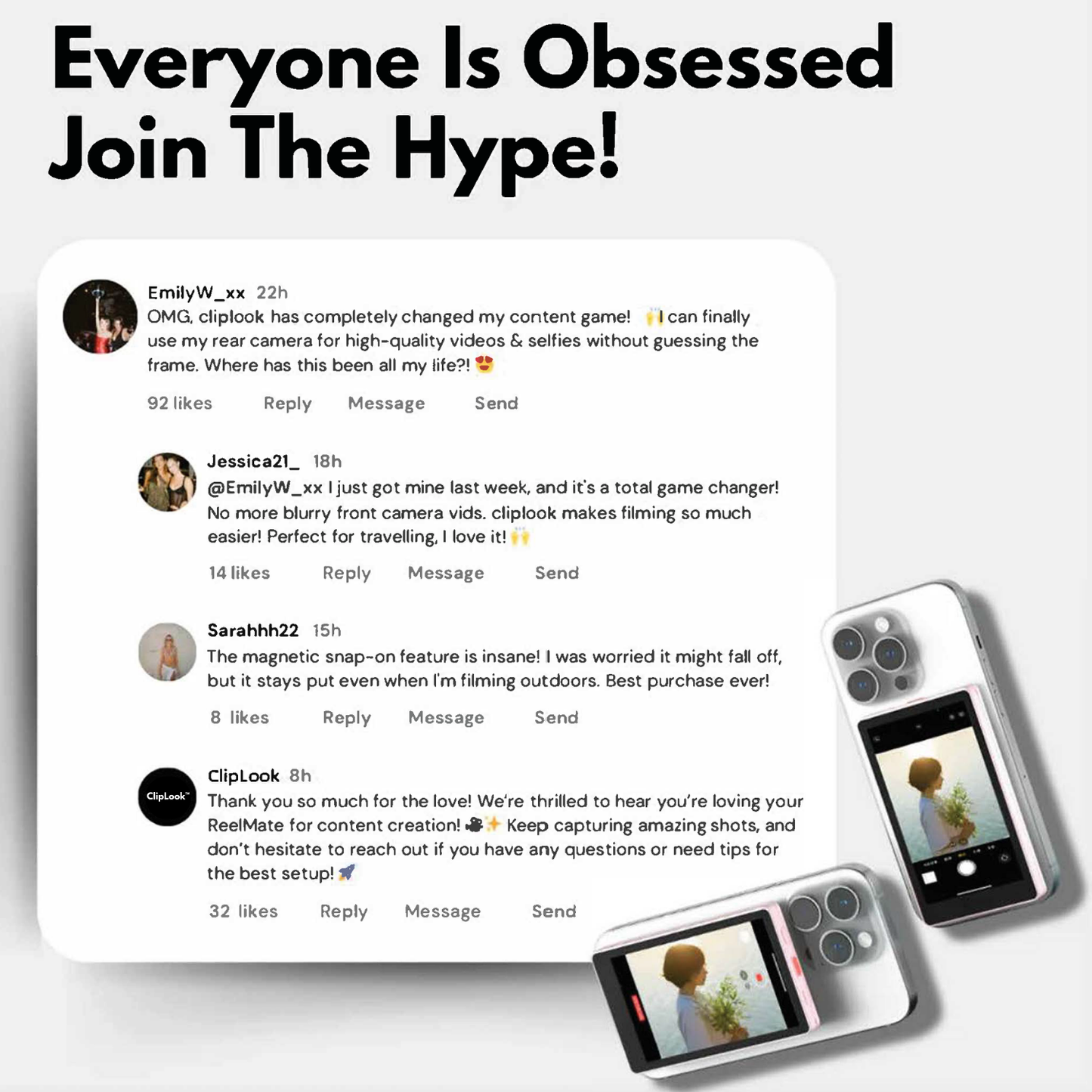 ClipLook™ Magsafe Screen 2.0